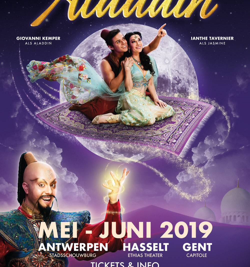 De allereerste beelden van Aladdin De Musical 