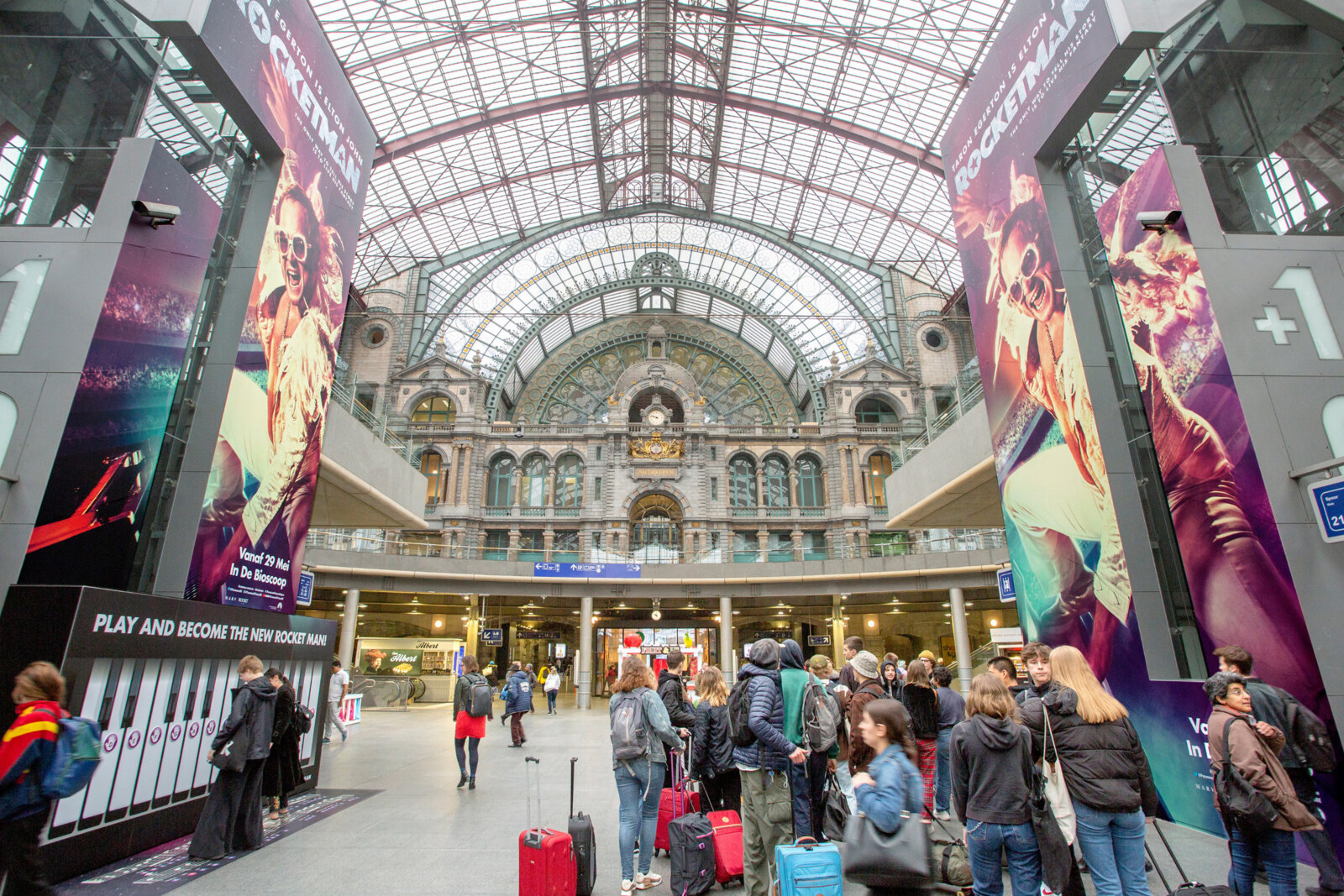Rocketman - Piano Actie in Antwerpen-Centraal