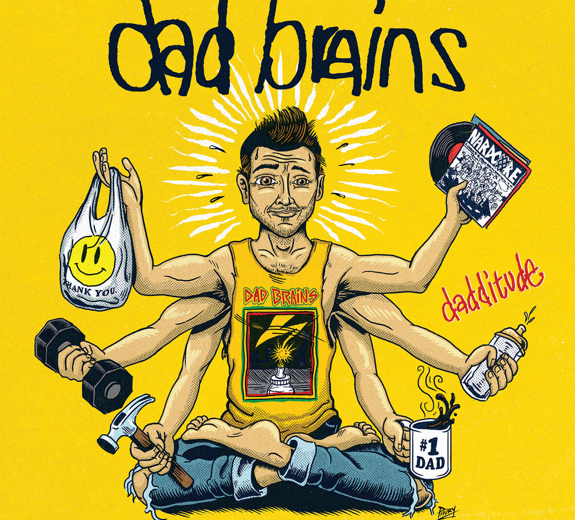 Dad Brains Releasing New 7" EP 'Dadditude' on June 14 (out Digitally on June 7)