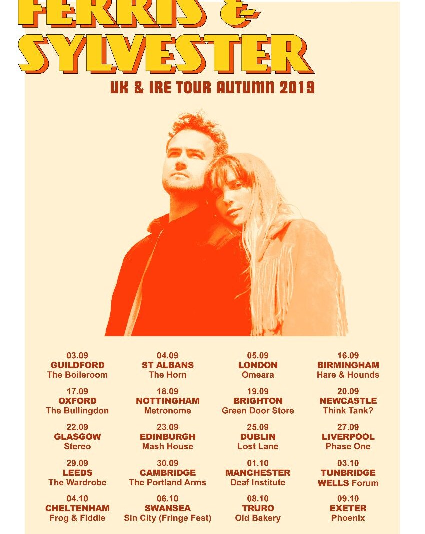 Ferris & Sylvester announce extensive UK & Ireland autumn headline tour
