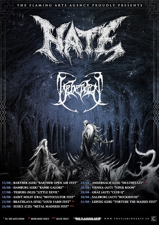 Beheaded to tour Europe with HATE