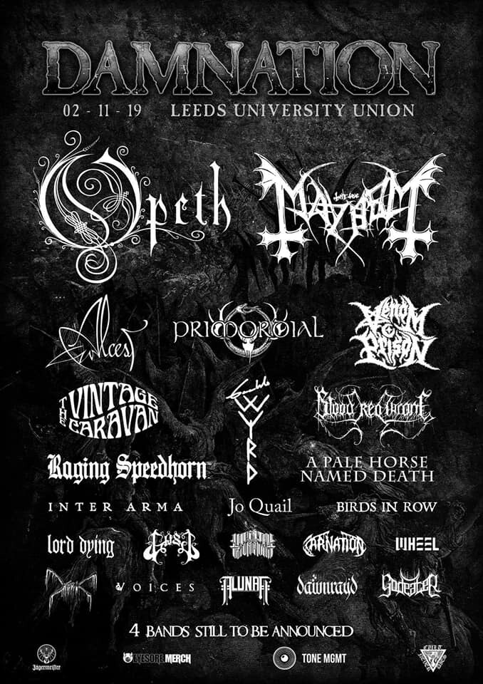 Alcest & more added to Damnation Festival 2019