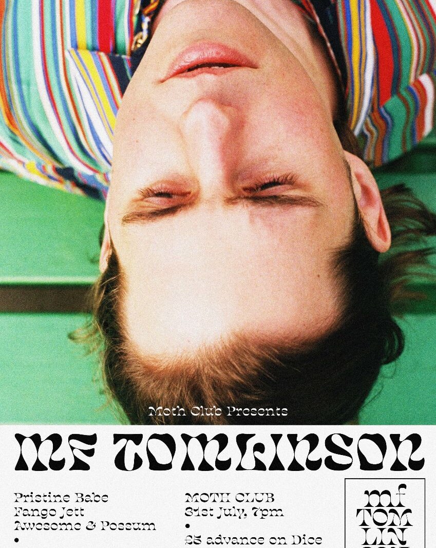 MF Tomlinson announces headline London show @ Moth Club - July 31st