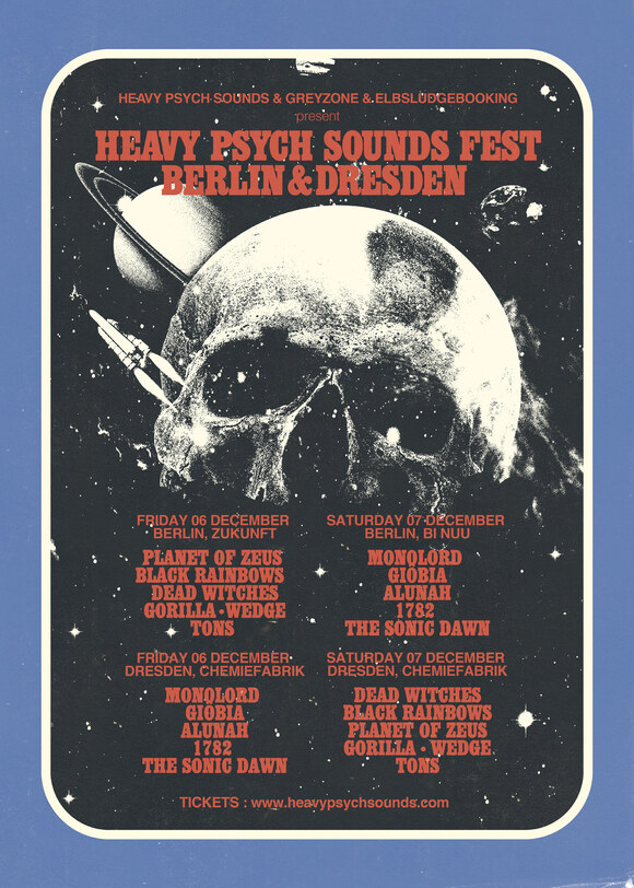 Heavy Psych Sounds Fest announces final Day-Splits for BERLIN & DRESDEN
