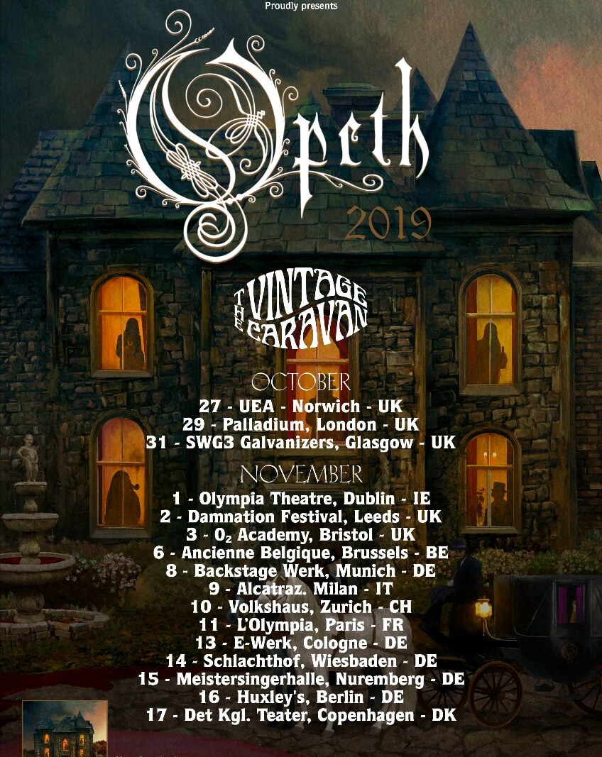 Opeth reveal tour trailer including first snippet of new music
