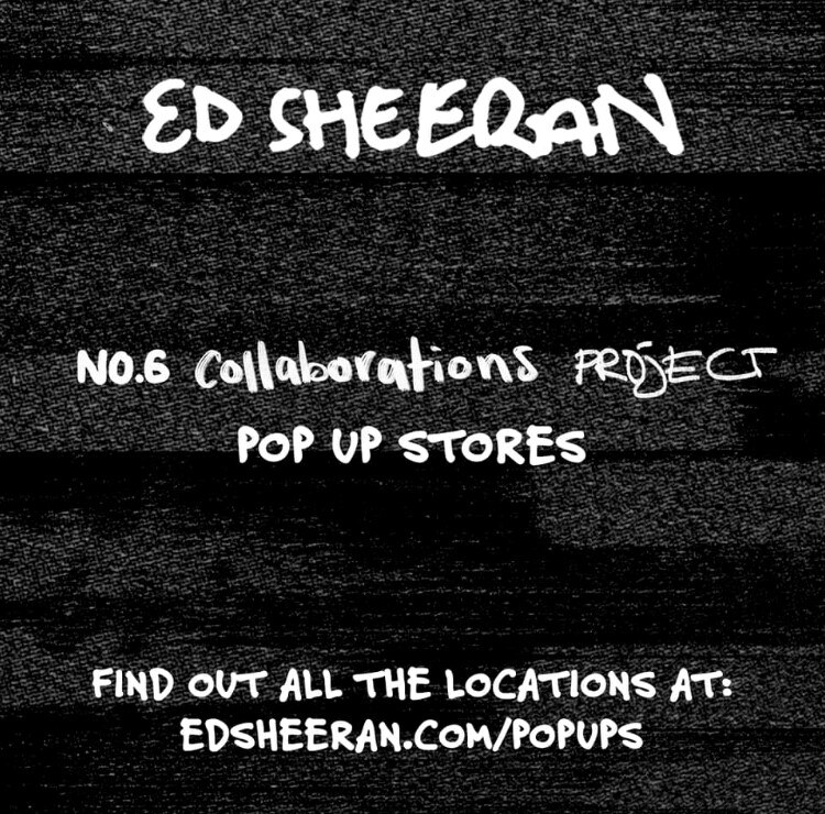 Ed Sheeran kondigt pop-up store in Brussel aan