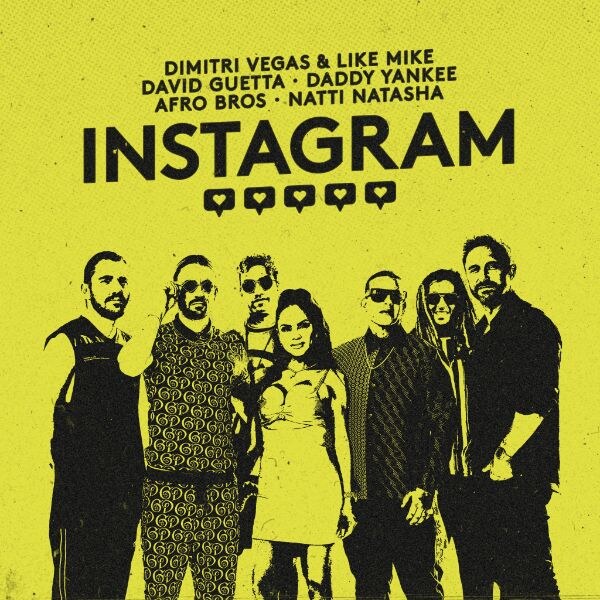 Dimitri Vegas & Like Mike, David Guetta, Afro Bros, Daddy Yankee en Natti Natasha dansen de zomer in met gloednieuwe reggaeton single ‘Instagram’