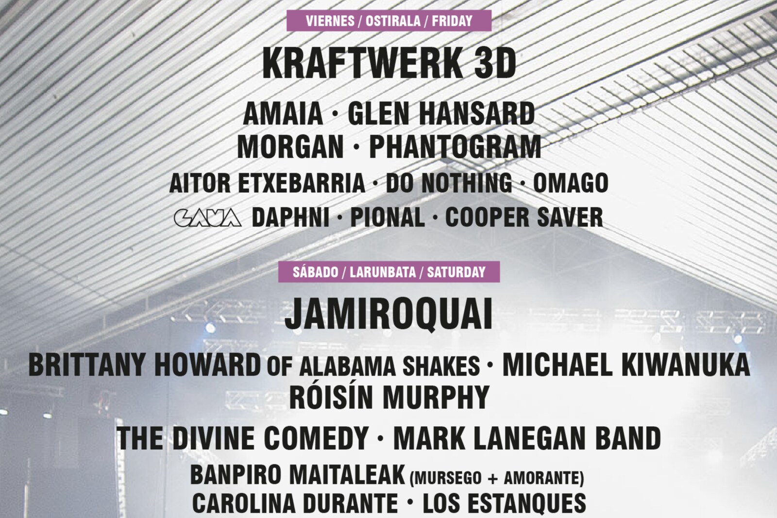 BIME Live - Spain's biggest Autumn festival expands 2019 line-up