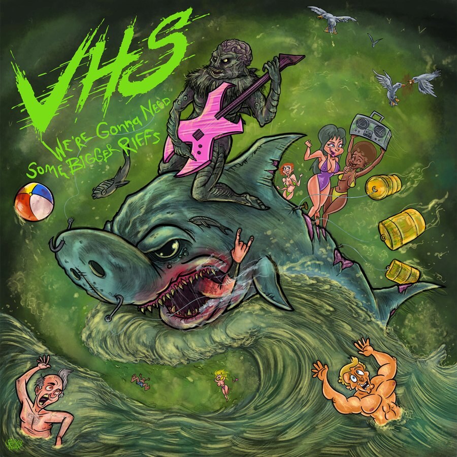 VHS: Canadian death metallers launch new single "Death and Carnage Coming in Waves", featuring Matt Harvey from Exhumed, at No Clean Singing!