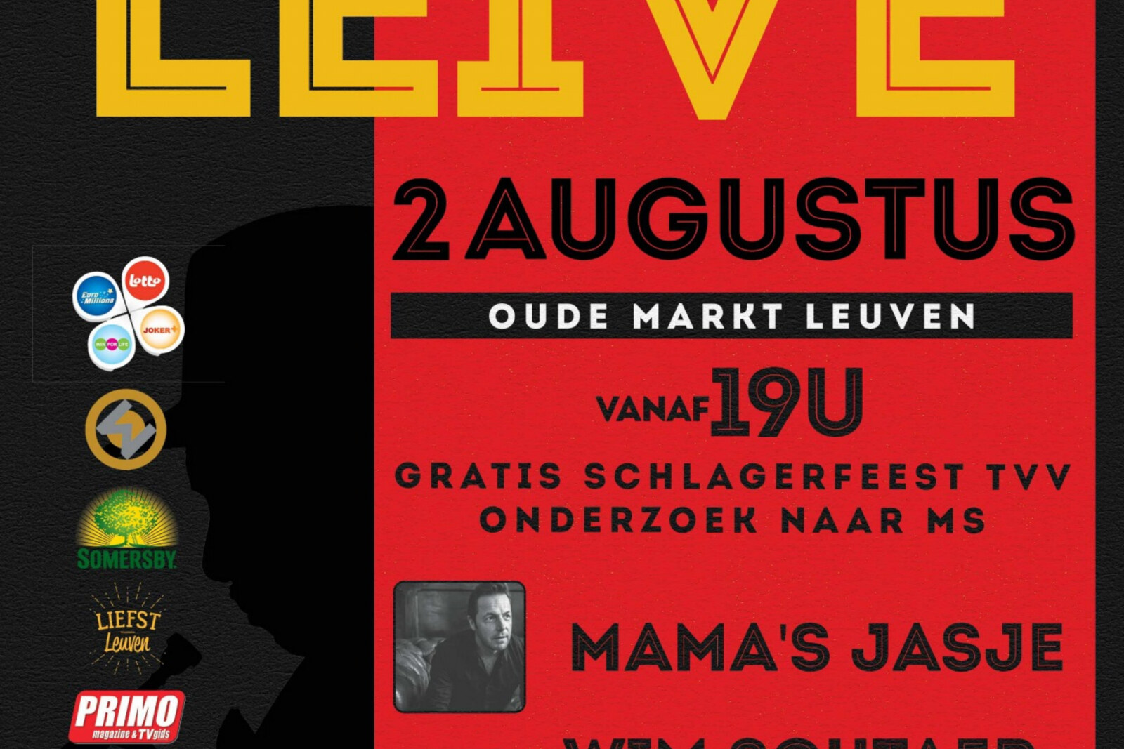 ‘Leive Vloms’ brengt op 2 augustus met alle artiesten, Nina Butera en zijn familie een eerbetoon aan Paul Severs