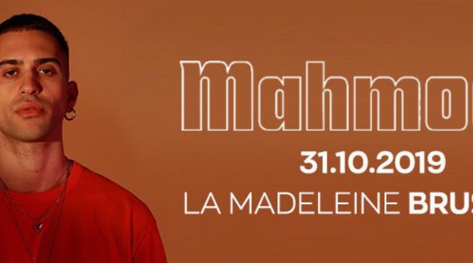 Mahmood, tweede op het Eurovisiesongfestival 2019, komt op 31 oktober in La Madeleine in Brussel