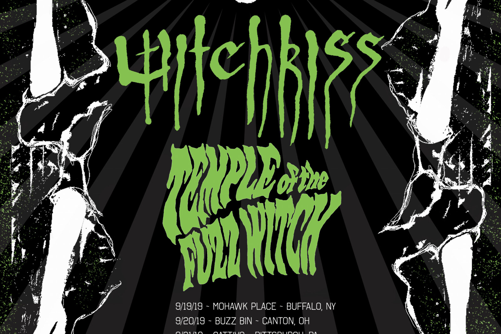 Witchkiss announce fall tour