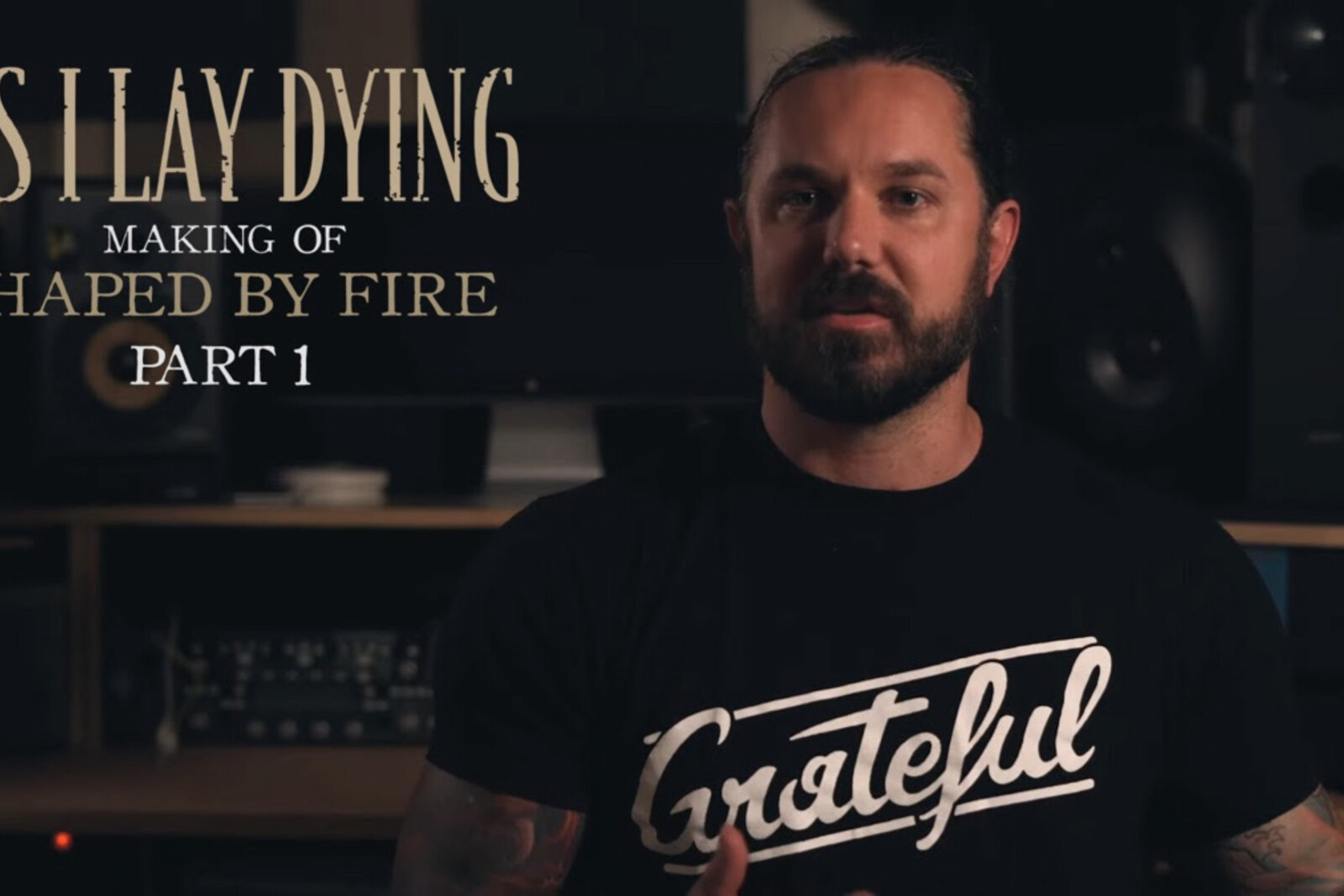 As I Lay Dying release first album trailer discussing the title track, 'Shaped By Fire'