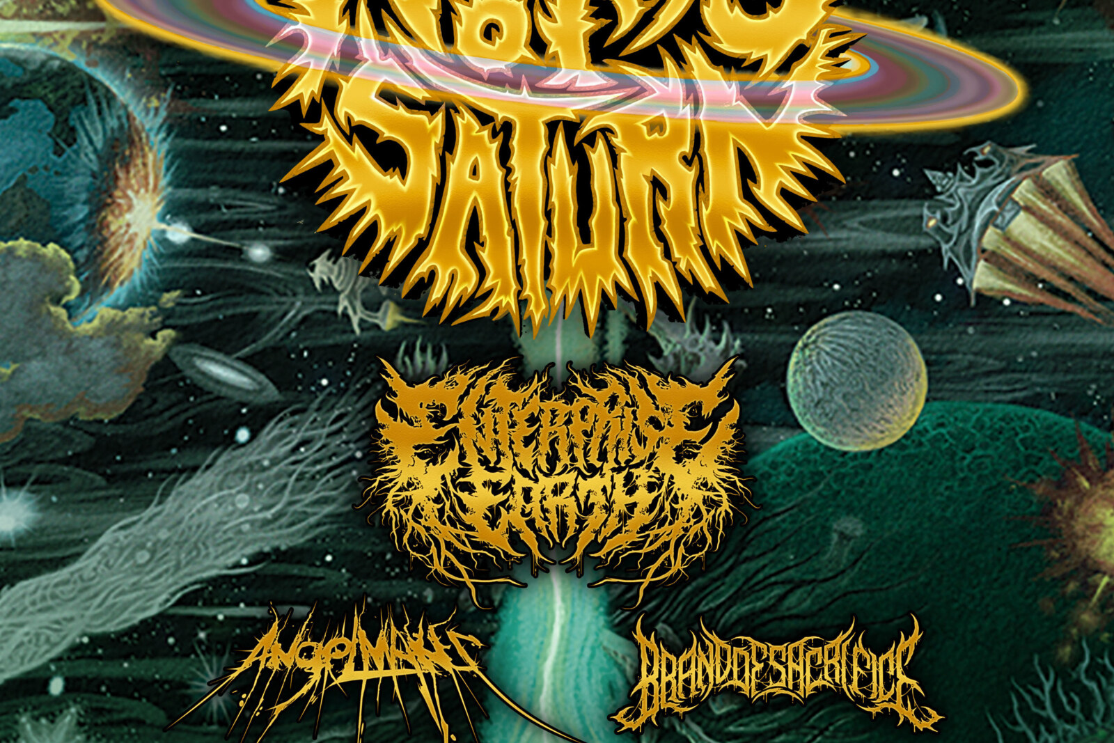Rings of Saturn announce "The Gidim Release Tour 2019"!
