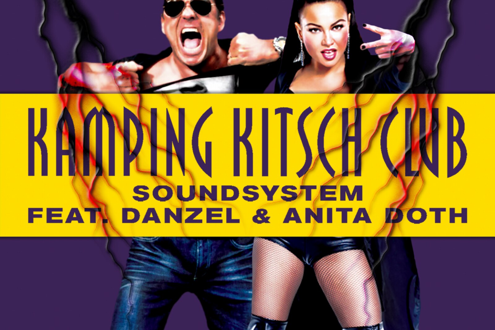 Kamping Kitsch Club 2019:  Danzel & Anita Doth (2 Unlimited) maakten het Kamping Kitsch Anthem van 2019