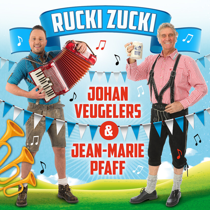 Johan Veugelers en Jean-Marie Pfaff lanceren hun veelbesproken duetsingle 'Rucki Zucki'