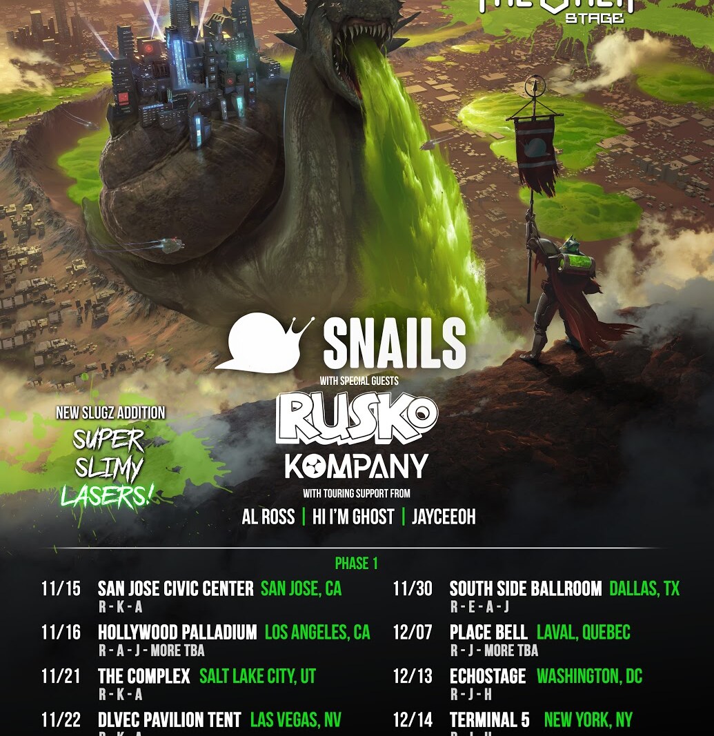 Snails drops seventh annual SNAILEDIT! mix & phase one of ‘World Of Slime’ tour dates