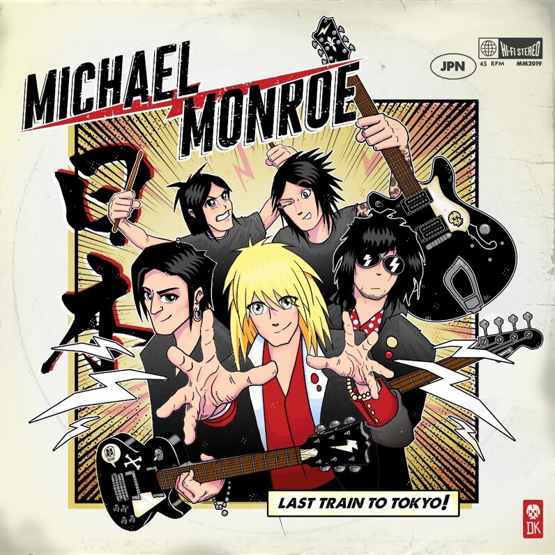 Michael Monroe reveals infectious new single and video 'Last Train To Tokyo'