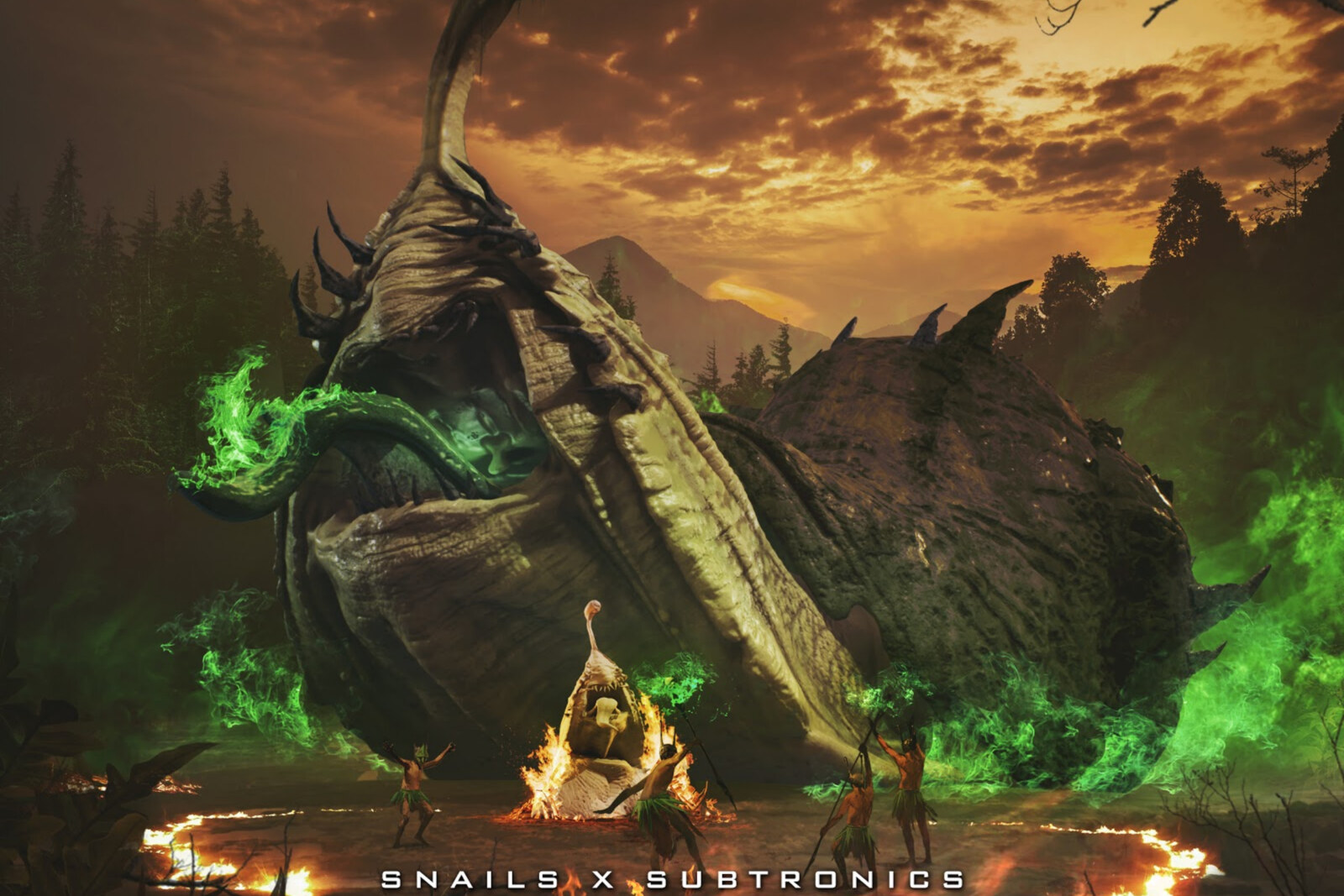Snails  & Subtronics combine forces for the massive “SNAILCLOPS”