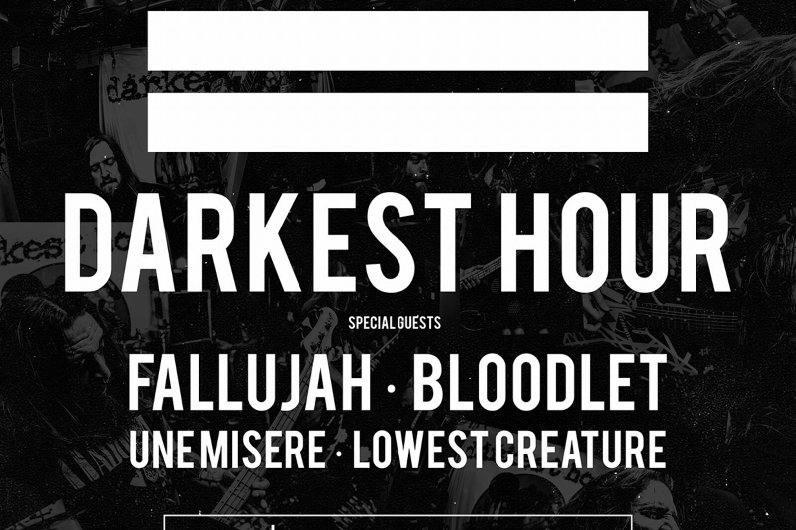 Fallujah to support DARKEST HOUR on their "25 Years" EU/UK Tour in early 2020!