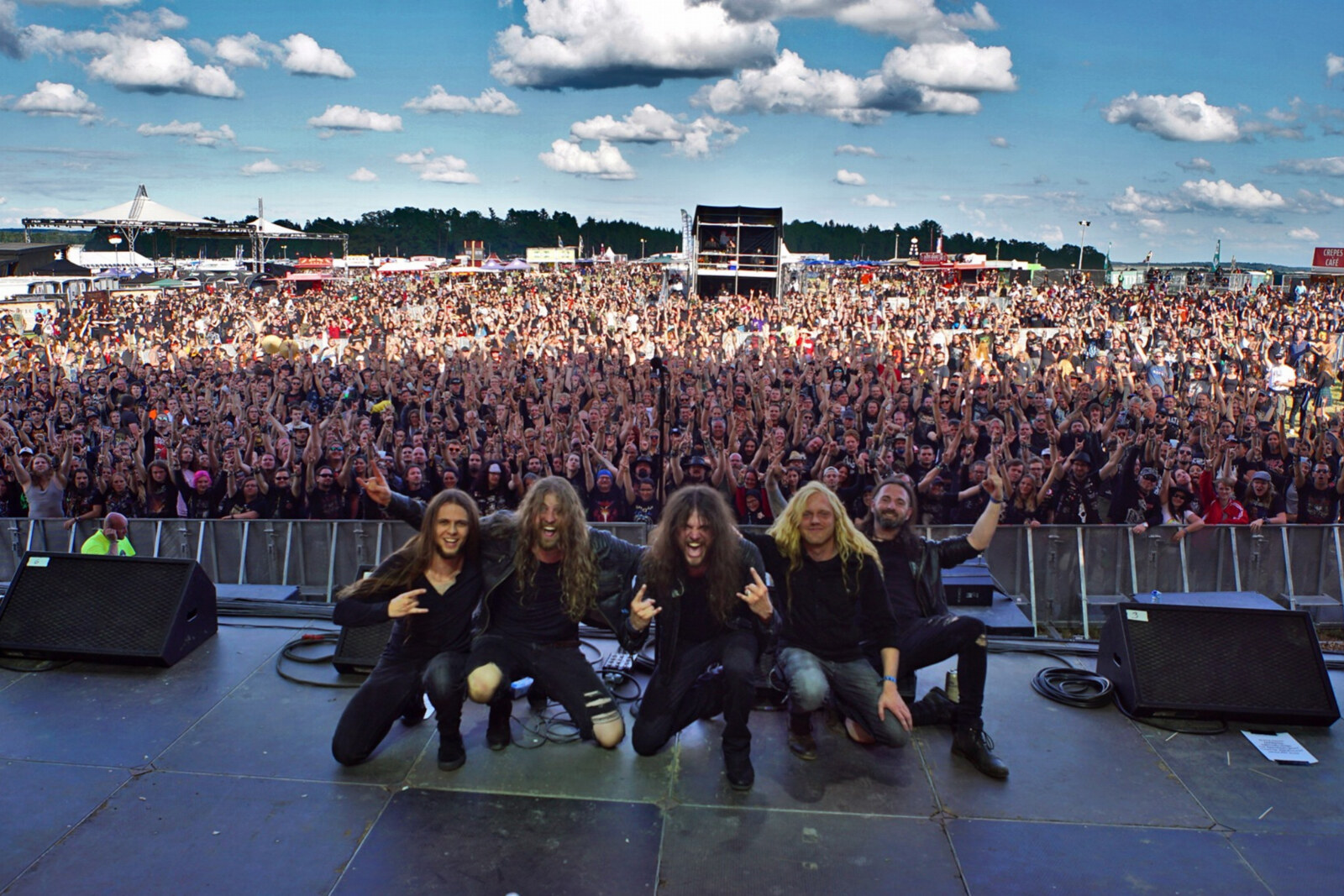 Nailed to obscurity unveil live footage music video for 'The Aberrant Host'!