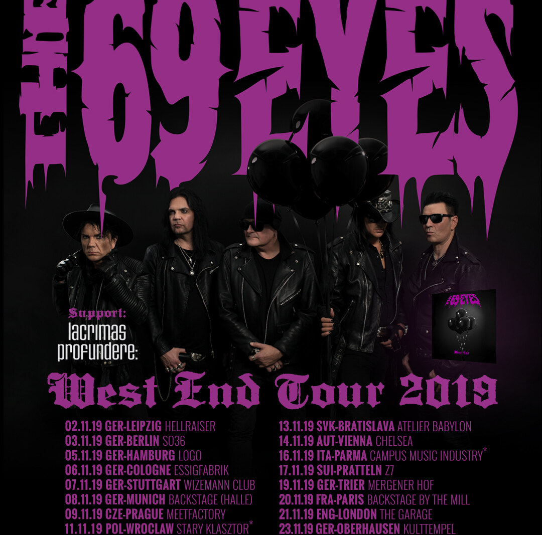The 69 Eyes release music video "Two Horns Up (feat. Dani Filth)"