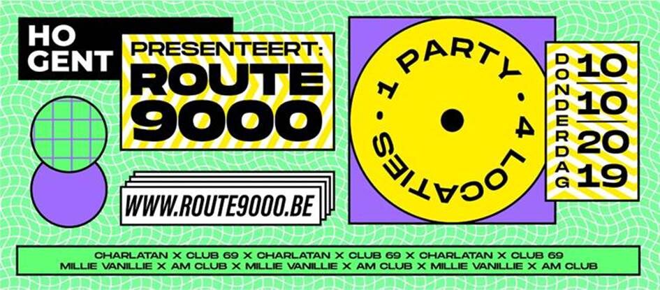 HOGENT verenigt Gentse nachtleven met splinternieuw concept: Route 9000