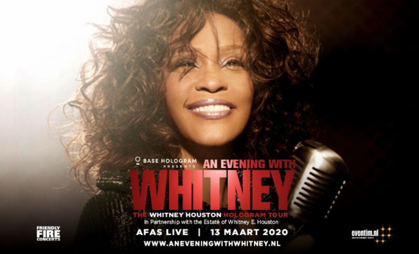 Kaartverkoop An Evening With Whitney in AFAS Live van start