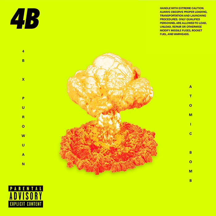  4B's single "Atomic Bomb" from forthcoming "Explosive" EP 