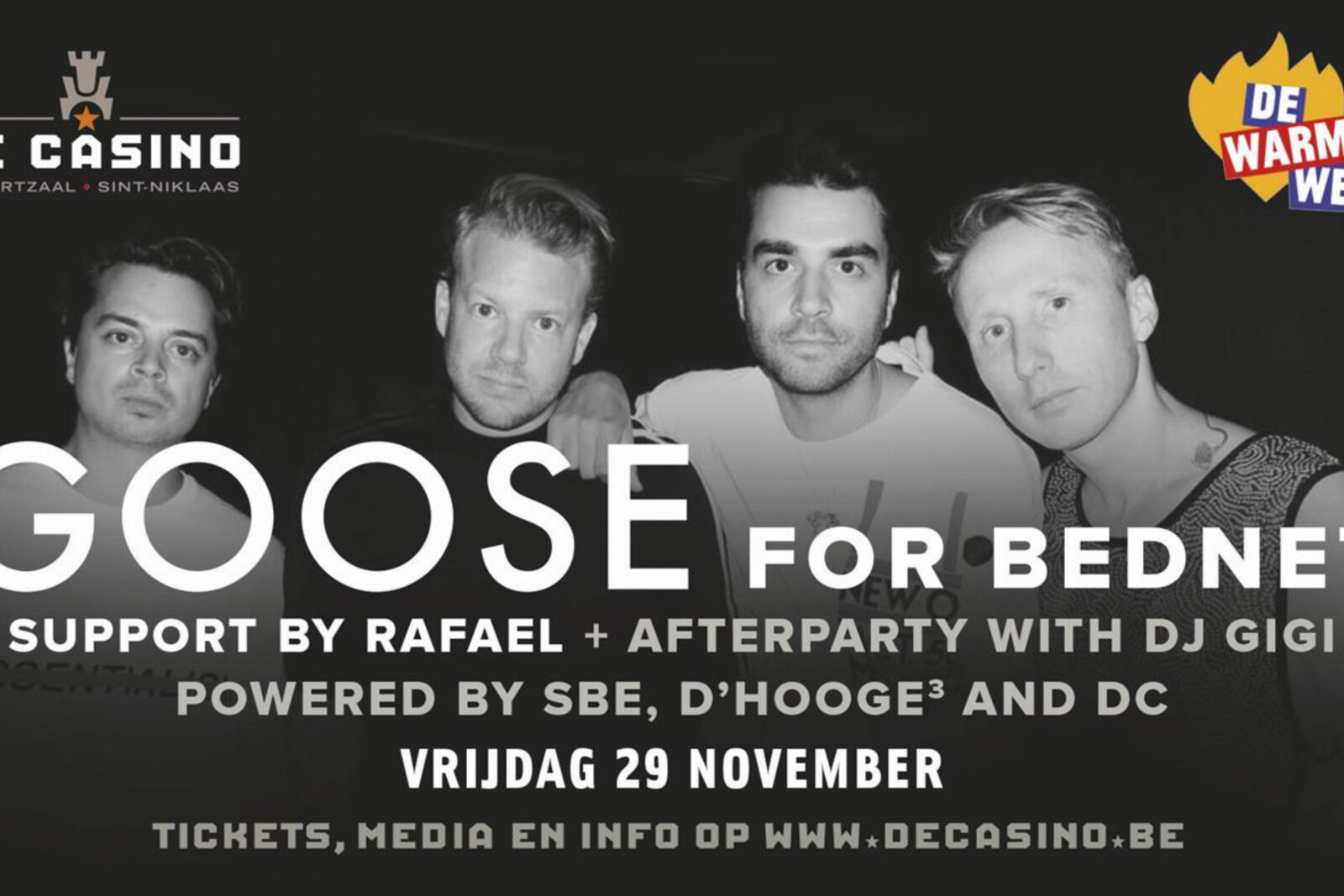 Goose komt naar De Casino
