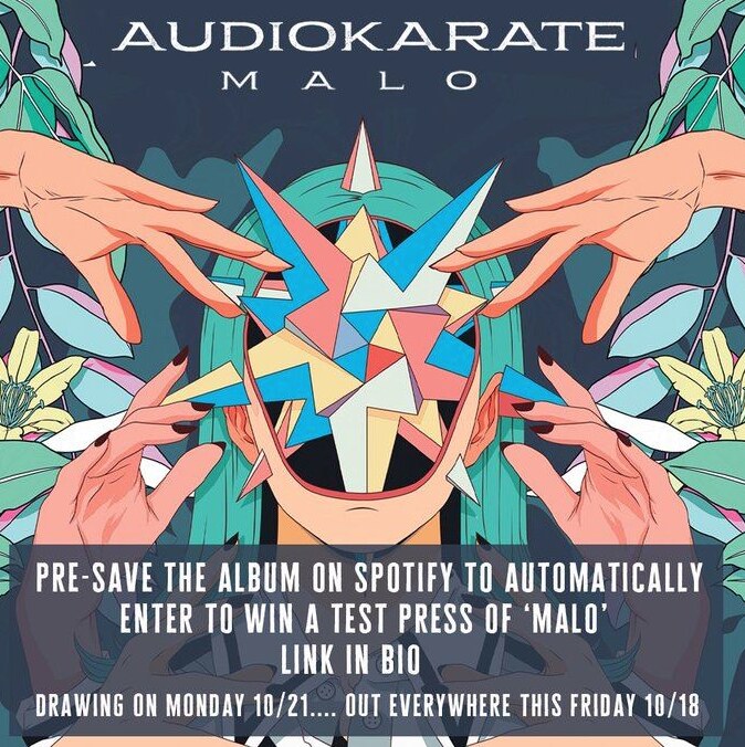 Audio Karate's Lost 'Malo' LP To Finally See Light Of Day this Friday, October 18 on Wiretap/A-F/SBAM Records