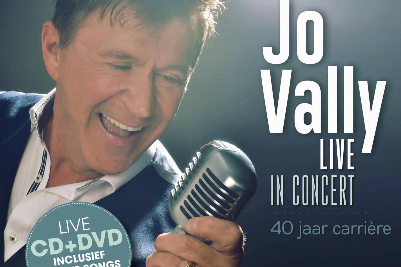 Jo Vally stelt nieuw album Jo Vally Live - 40 jaar Carrière voor