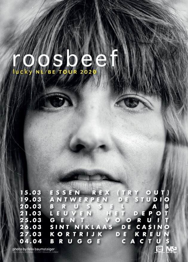 ROOSBEEF stelt voor Lucky Tour