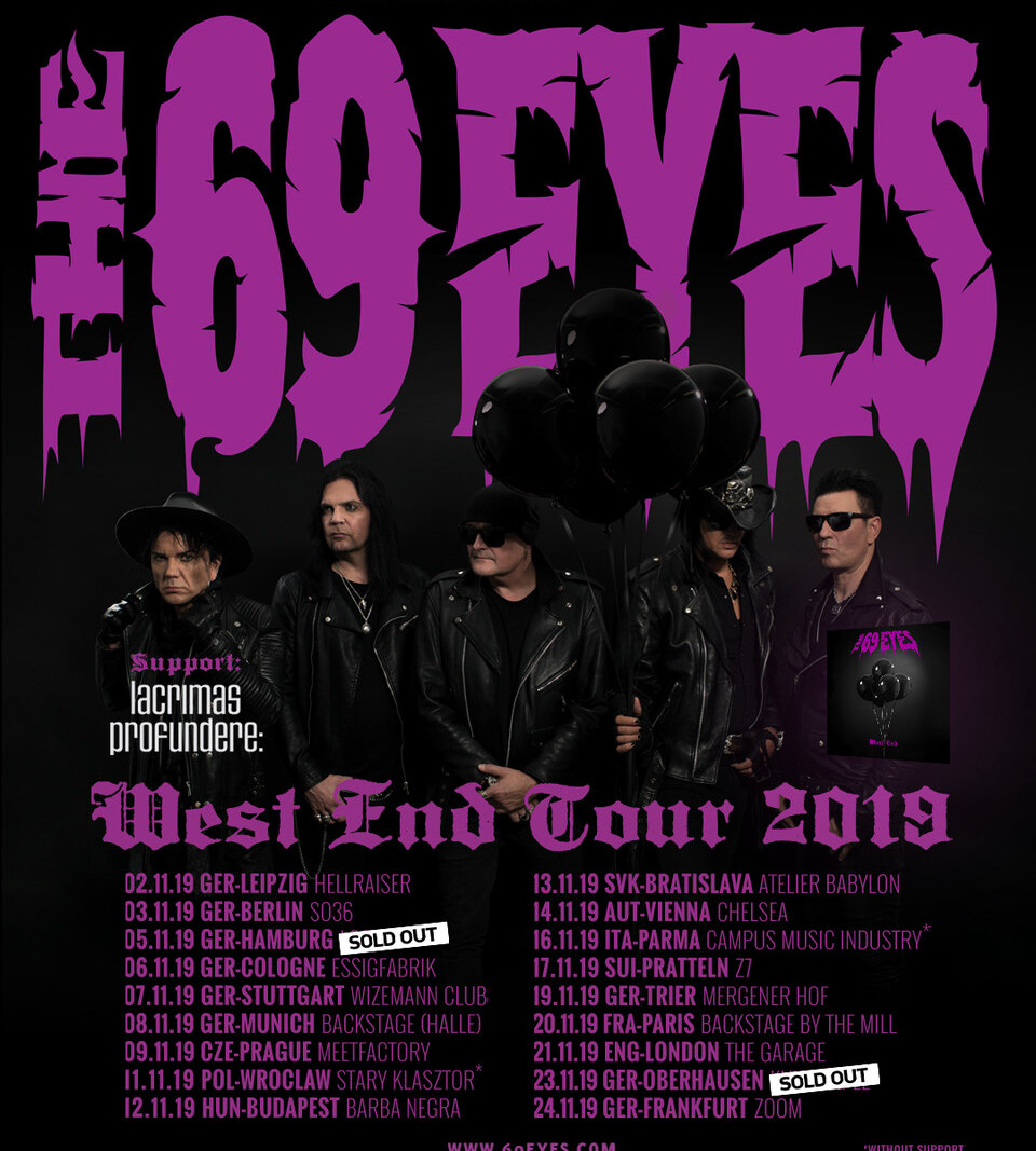 The 69 eyes unveil new video for 'The Last House On The Left