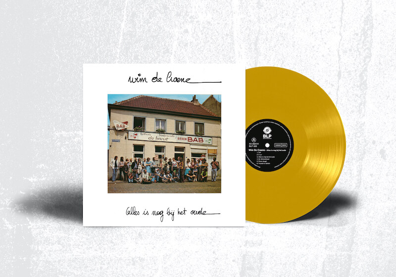 De eerste drie albums van Wim De Craene verschijnen opnieuw op vinyl