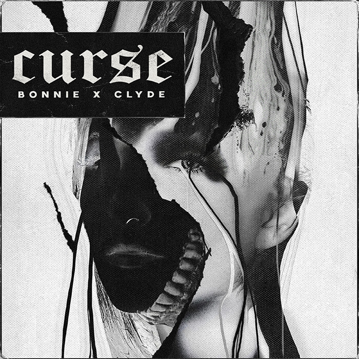 Bonnie X Clyde present their hip-hop/rock background on "Curse" (out on Ultra Rec.)