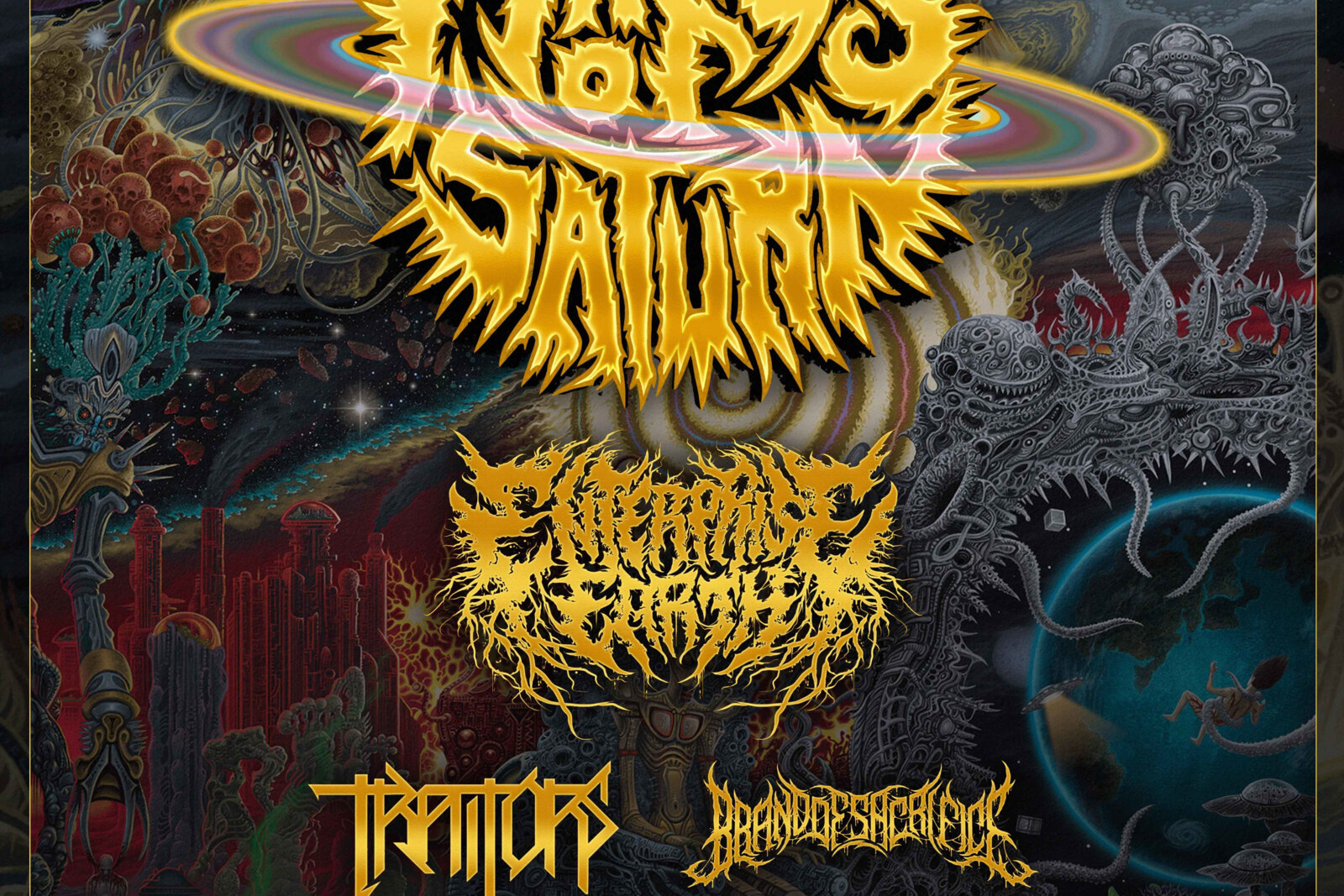 Rings of Saturn announce "The Gidim European Tour 2020"!