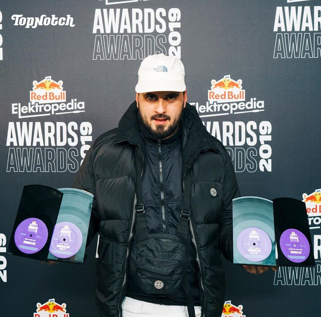 Zwangere Guy grote winnaar Red Bull Elektropedia Awards