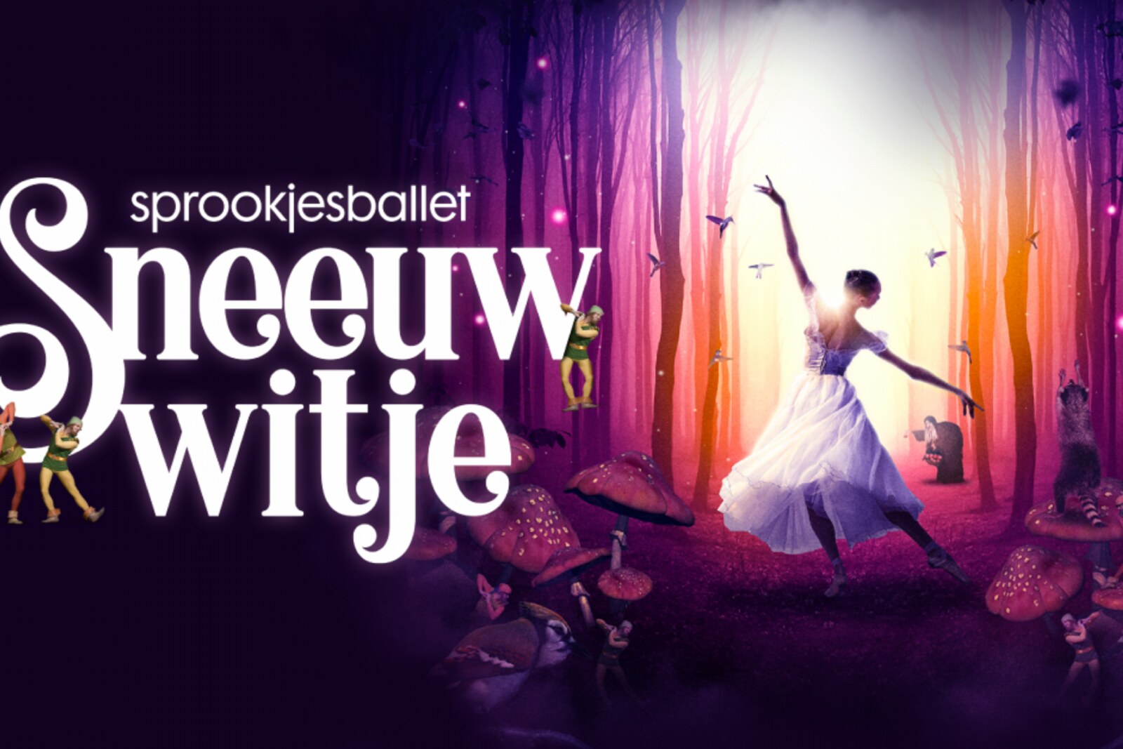 Prima Donna Events presenteert met 'Sneeuwwitje' magisch sprookjesballet voor kinderen