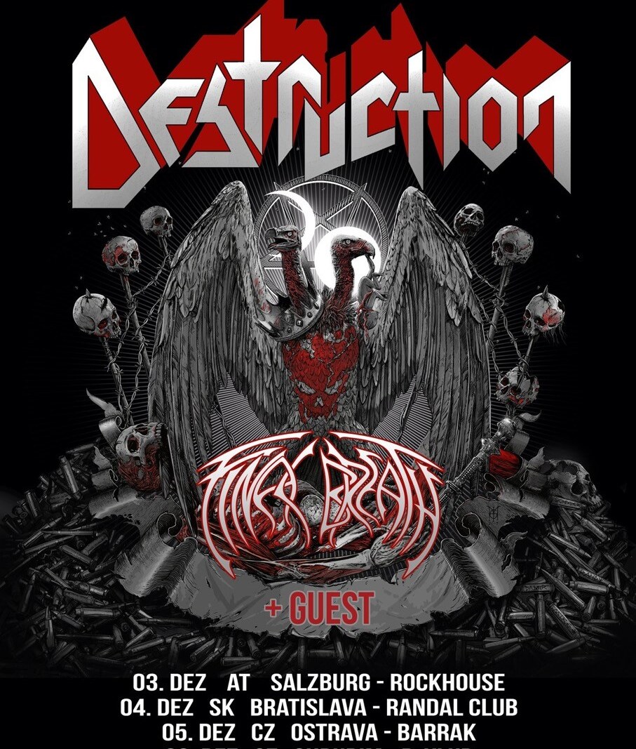 Destruction go on "Born To Perish" tour and release tour trailer