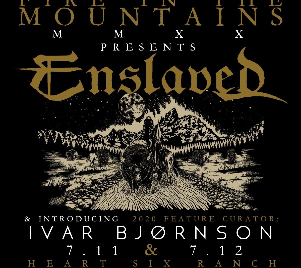 Enslaved to headline Fires In The Mountains Festival 2020