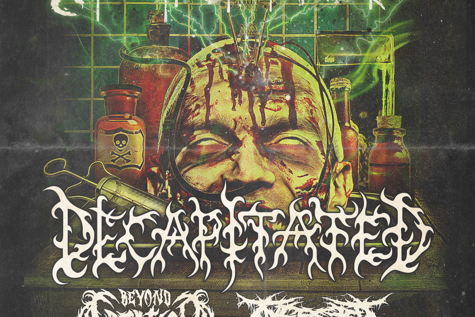 Decapitated to headline Avocado Booking's newly launched "Rising Merch Faces Of Death" EU/UK tour in March 2020!