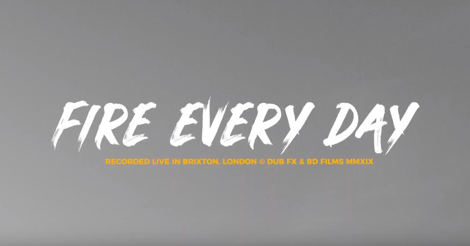 Dub FX releases video for new single fire every day