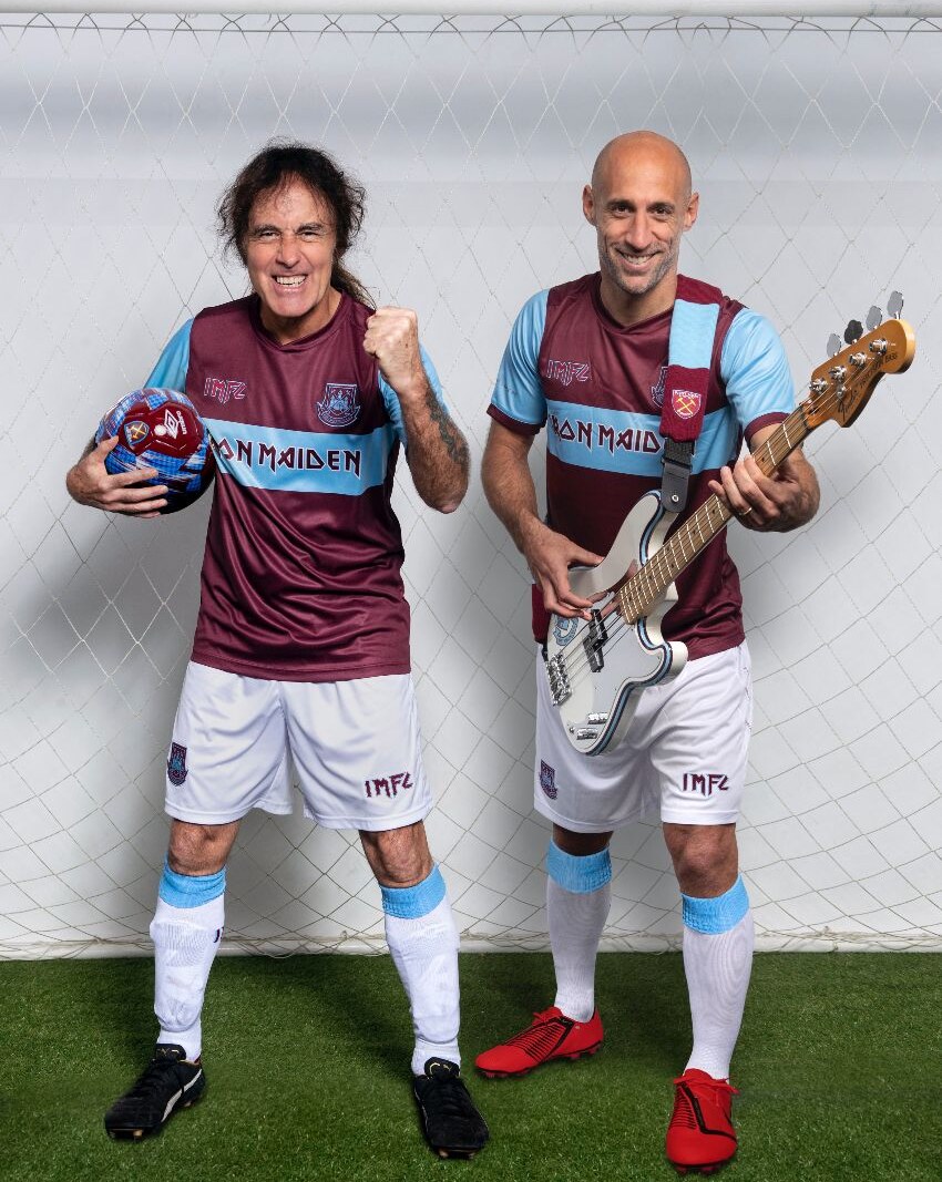 Iron Maiden & West Ham United announce collaboration