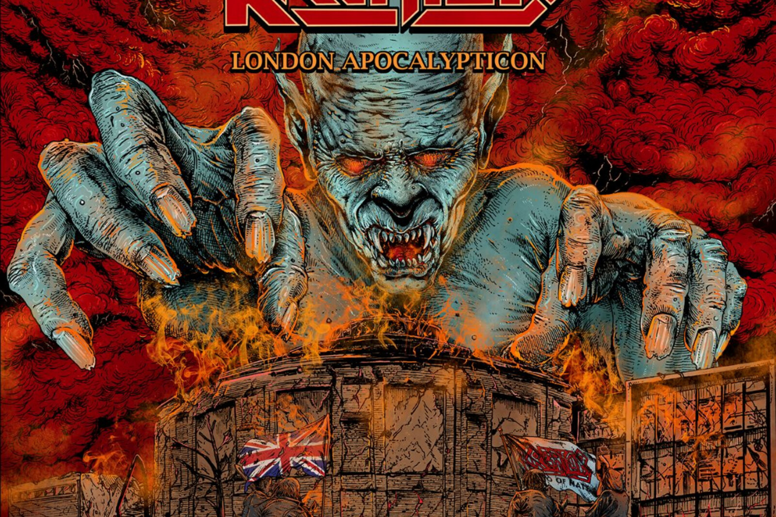 Kreator announce new release "London Apocalypticon - Live At Roundhouse"