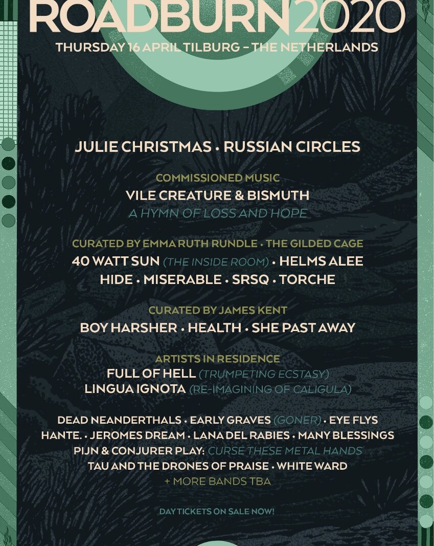 Roadburn 2020: new names confirmed ahead day ticket launch