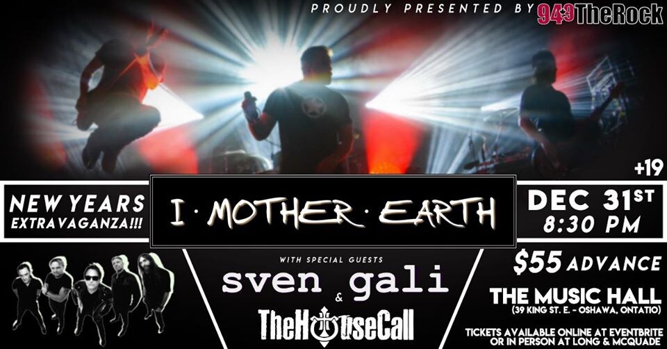 Sven Gali Announce Nye Concert w/ I Mother Earth In Oshawa + New Single "You Won't Break Me"