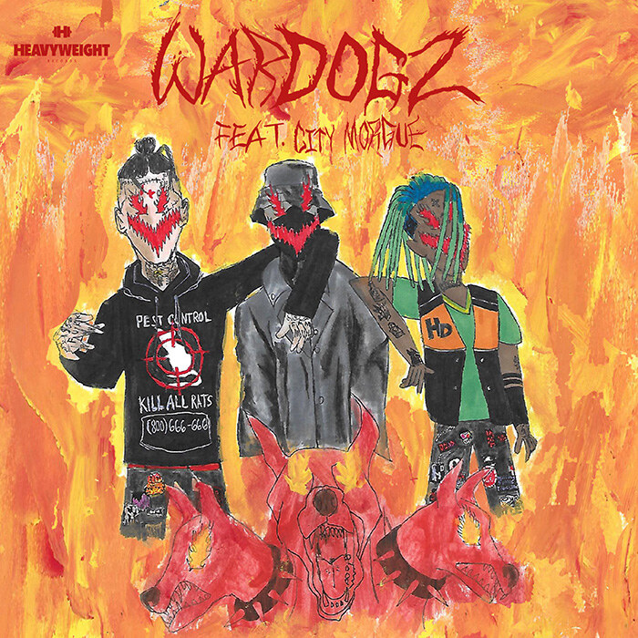 Gravedgr collides with NYC rappers City Morgue for "WARDOGZ