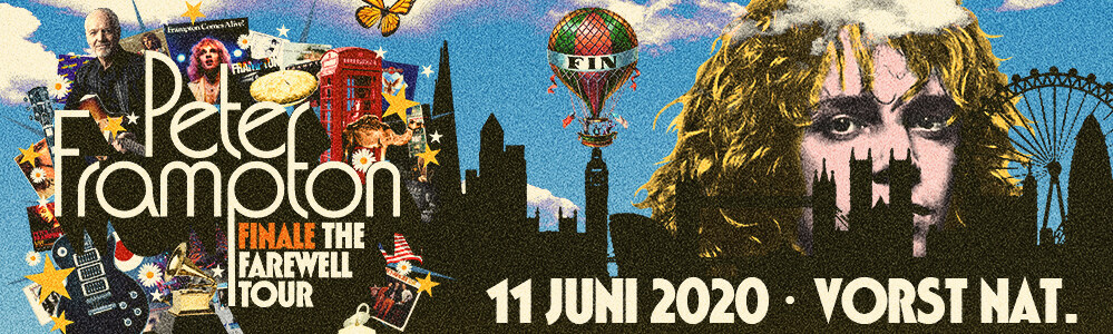 Peter Frampton met Farewell Tour op 11 juni in Vorst Nationaal!