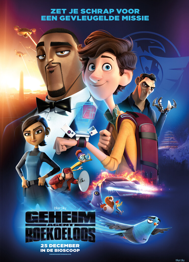 Ontdek de Vlaamse stemmen in de nieuwe animatiefilm 'Geheim Agent Roekoeloos'